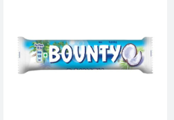 Bounty Milk Chocolate Bar Filled with Coconut (2 Pieces)
