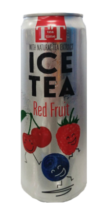 TEA TIME ICE TEA RED FRUITS 330ML