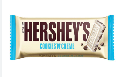 Hershey's Cookies 'n' Cream Chocolate Slab 40gm