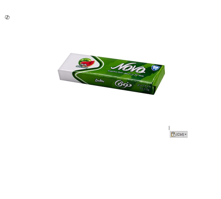 Nova Gum Watermelon Flavor - sugar free