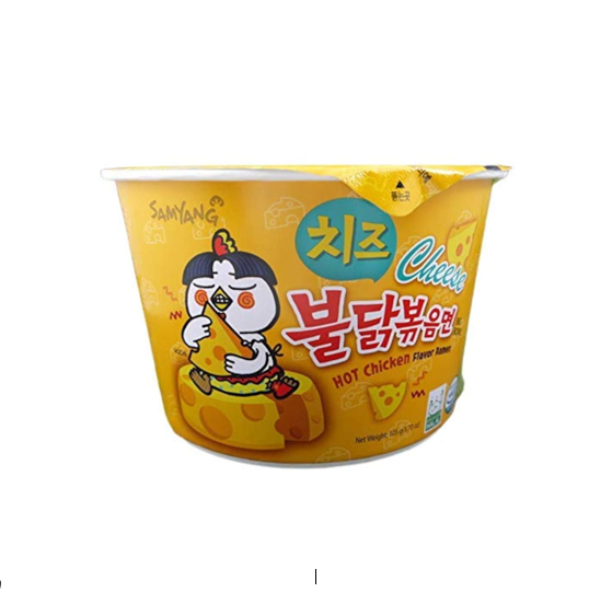 Samyang Big Bowl Ramen Noodles Cheese & Chicken Flavor