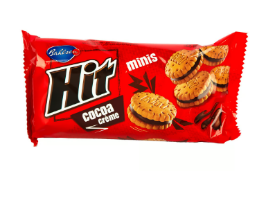 Bahlsen Hit Mini Biscuits Filled with Cocoa Cream