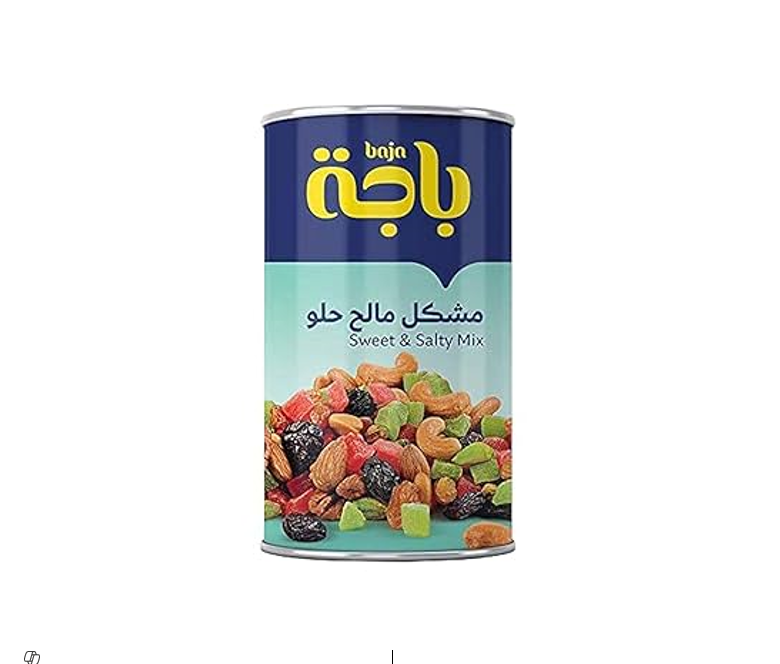 Baja Roasted Mixed Nuts & Dried Fruits Sweet & Salty Flavor 450g