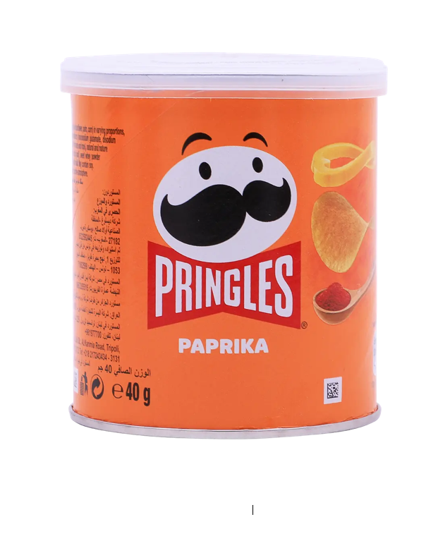 Pringles Paprika Potato Chips 40GM
