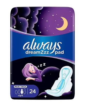 Always Dream Maxi Thick XL Night 24pads