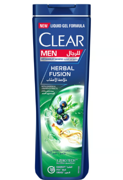 Clear Men Anti-Dandruff Shampoo Herbal Fusion