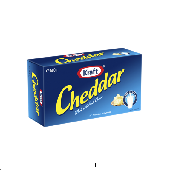 Kraft Cheddar Cheese 500gm