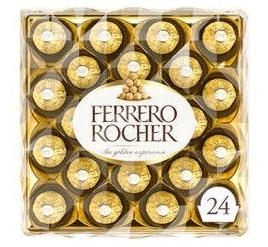 Ferrero Rocher Chocolate Bites (24 Pieces) 300GM