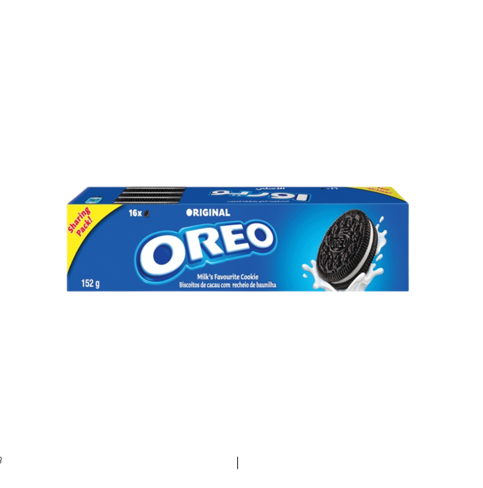 Oreo Original Sandwich Biscuits Filled with Vanilla Cream (16 Pieces)