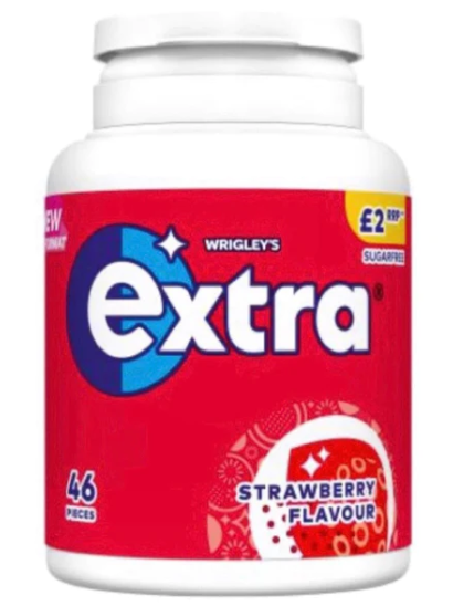 EXTRA STRAWBERRY FLAVOR (46pcs) 64g
