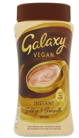 Galaxy Drinking Chocolate Powder - vegetarian