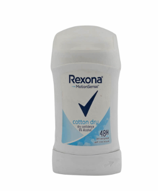 Rexona Cotton Dry Antiperspirant Deodorant Stick for Women - alcohol free