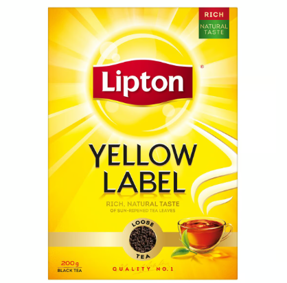 Lipton Yellow Label Loose Black Tea 200G