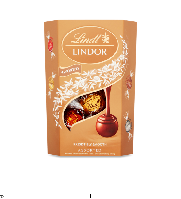 Lindt Lindor Assorted Chocolate Balls 200GM