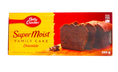 Betty Crocker Super Moist Chocolate Family Cake - artificial color free
