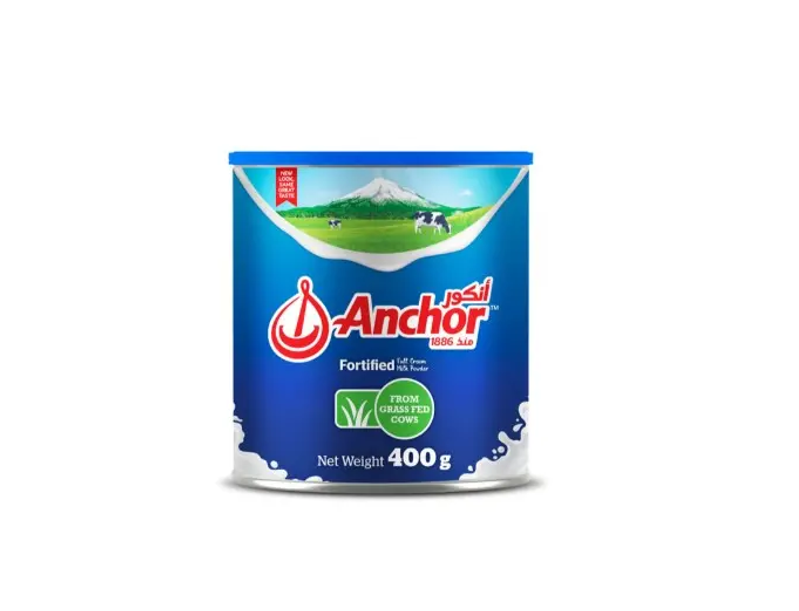 Anchor Fortified Full Cream Milk Powder TIN 400GM