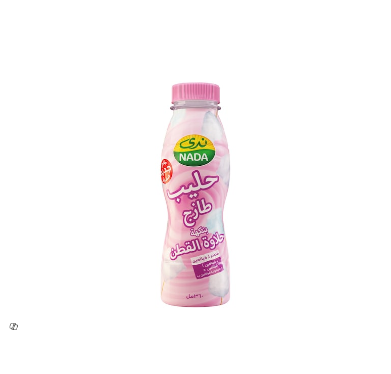 NADA COTTON CANDY MILK 360ml