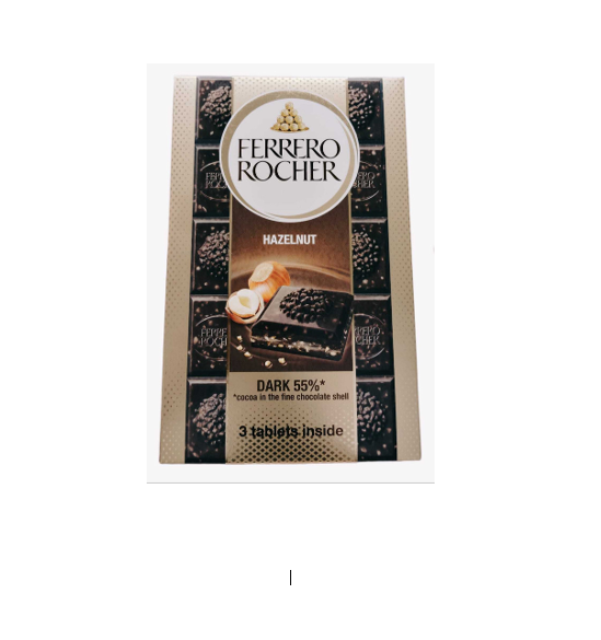 FERRERO ROCHER DARK 55% COCOA IN CHOCOLATE SHELL