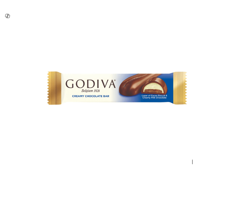 GODIVIA CREAMY CHOCOLATE 35GMS 