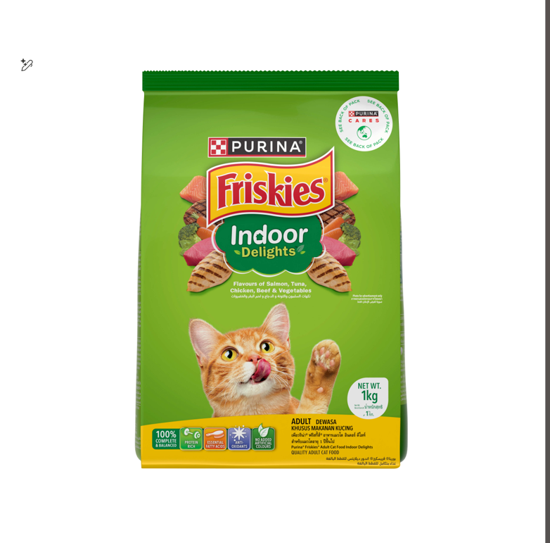 Purina Friskies Dry Food with Chicken & Turkey for Indoor Adult Cats