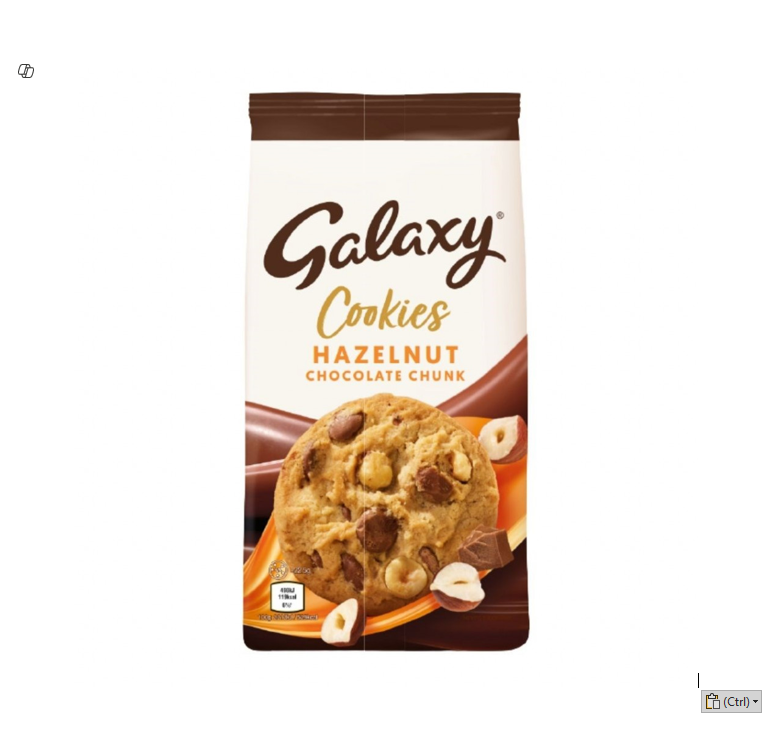 GALAXY COOKIES WITH CHOCOLATE CHIP & HAZELNUT 180gr