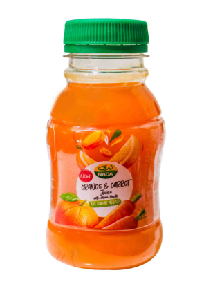 NADA ORANGE AND CARROT JUICE 300ML