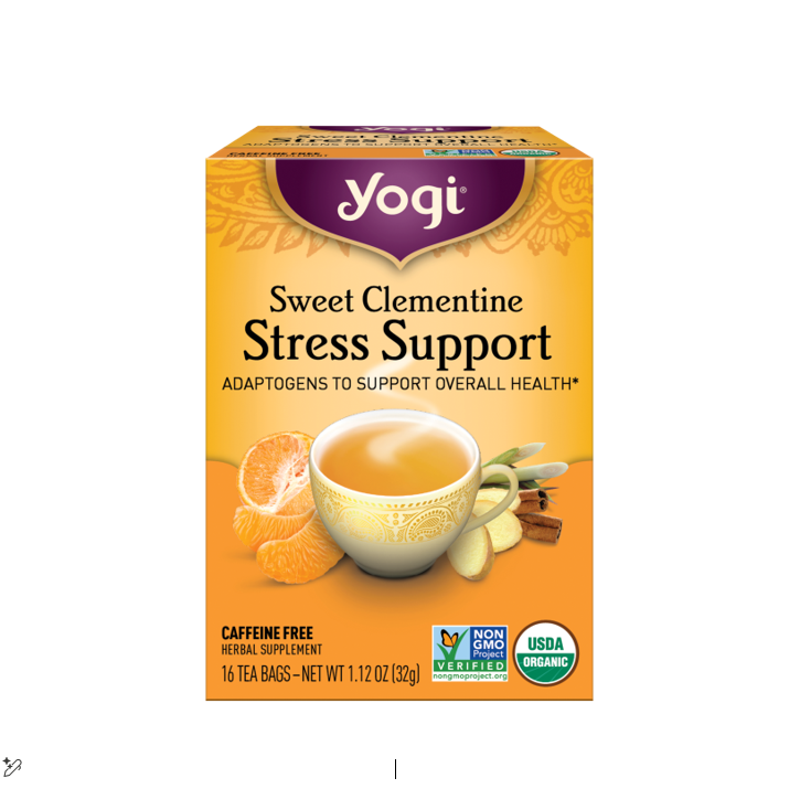 YOGI TEA SWEET CLEMENTINE STRESS SUPPORT 16TB