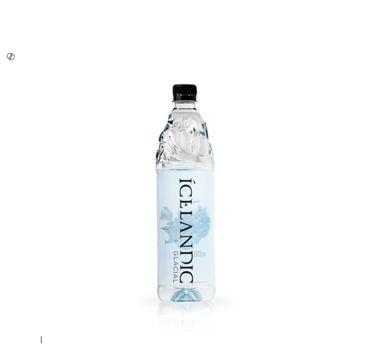 ICELANDIC GLACIAL STILL MINERAL WATER GLASS BOTTLE 330ml