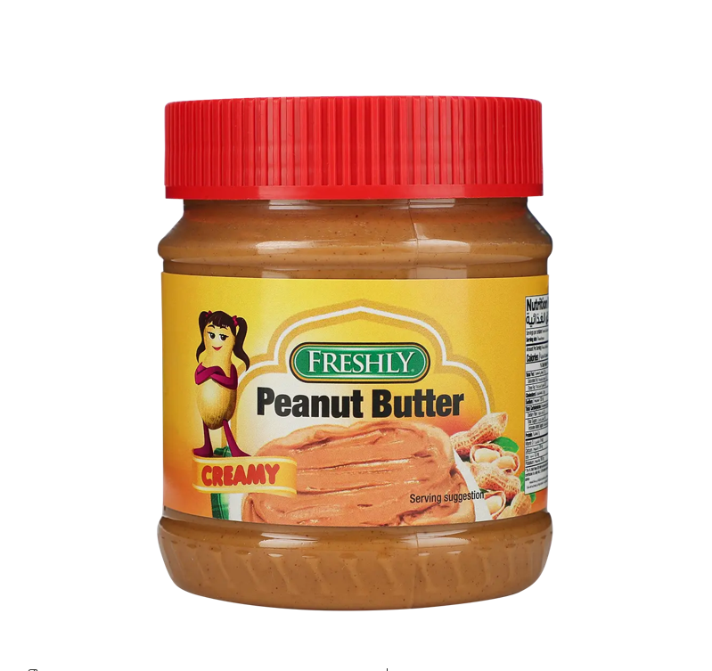 FRESHLY CREAMY PEANUT BUTTER 340gm