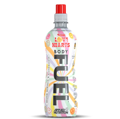 APPLIED NUTRITION BODY FUEL WATER LOVE HEARTS FRUIT 500ml