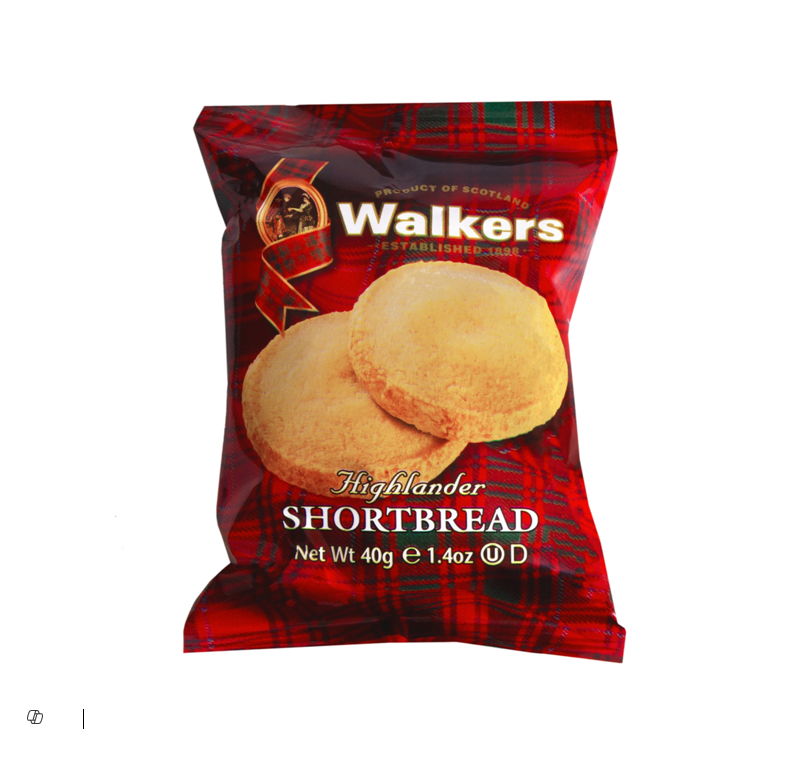 Walkers Highlander Shortbread Cookies 40gm