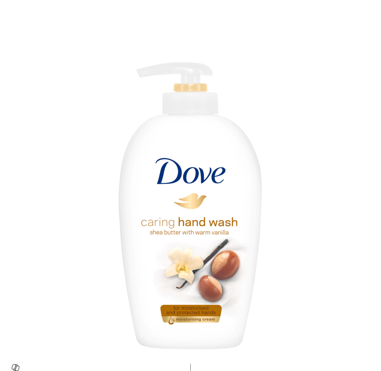DOVE HANDWASH SHEA BUTTER &VANILLA 250ML