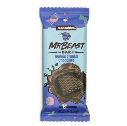 Feastables Mr. Beast Quinoa Crunch Chocolate Bar 35g