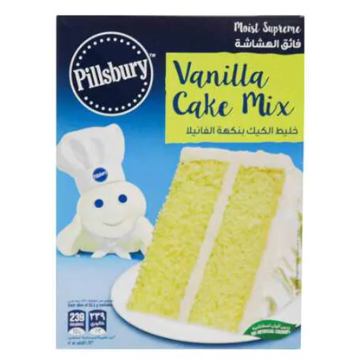 Pillsbury Vanilla Chocolate Cake Mix 485g