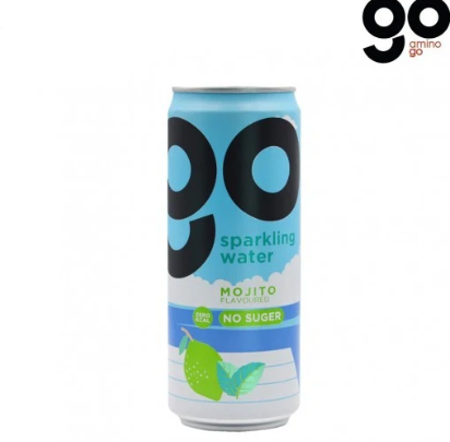 GO Sparkling Water Mojito No Sugar 330ml