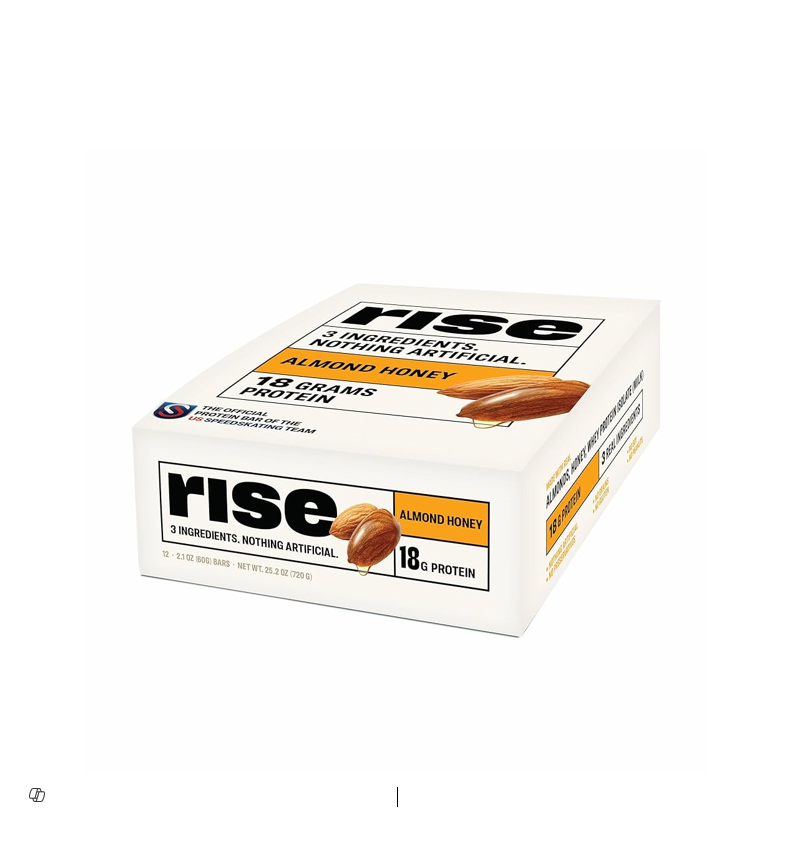 Rise Bar The Simplest Protein Bar Almond Honey 60g