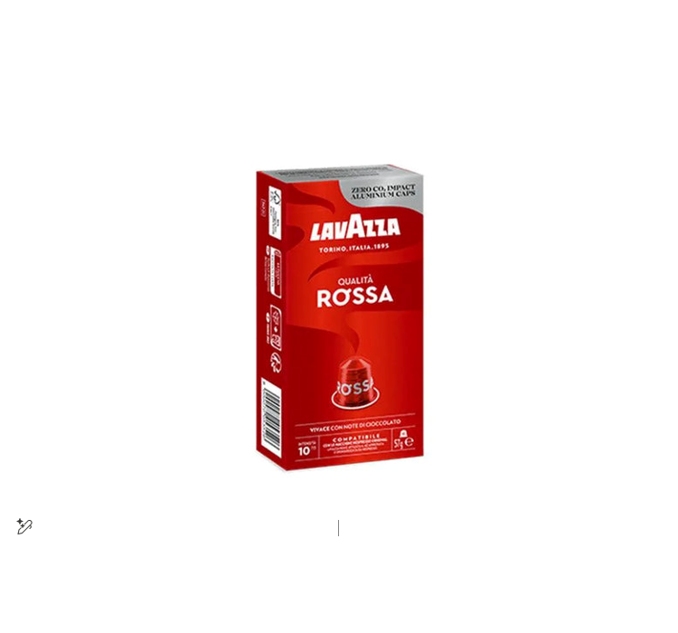 LAVAZZA QUALITA ROSSA COFFEE CAPSULES 57GM