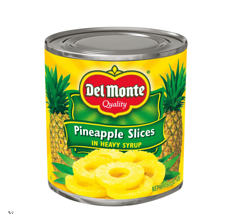 del monte pineapple slices
