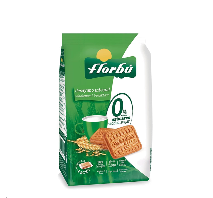 florbu wholemeal biscuits no added sugar