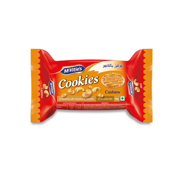 McVitie's Cookies Cashews - vegetarian
