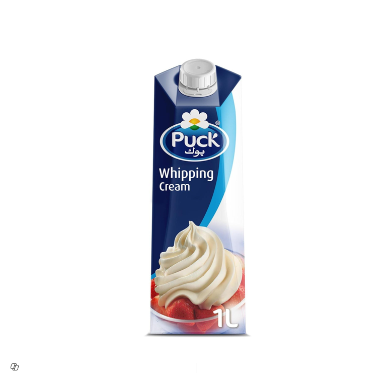 PUCK WHIPPING CREAM 1LT