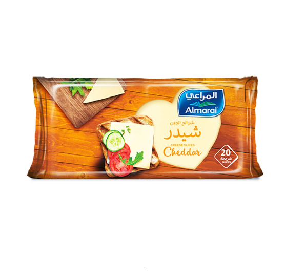 Almarai Cheese Slices Cheddar 20pcs