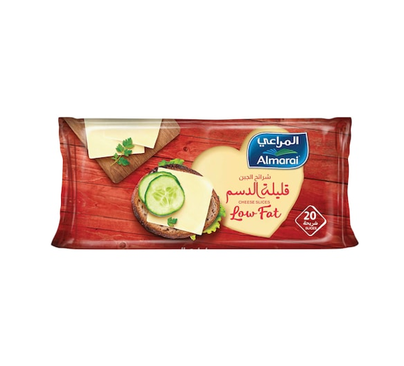 almarai cheese slices lite 20pcs