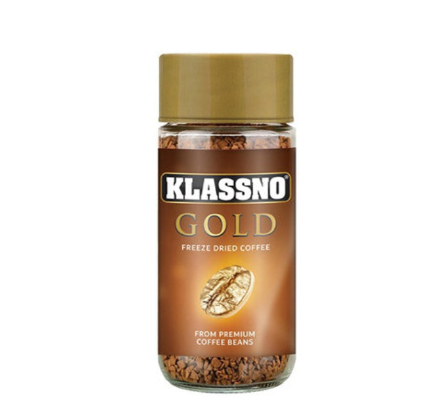 KLASSNO GOLD FREEZE DRIED COFFEE 100gm