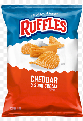 Ruffles Cheddar & Sour Cream Potato Chips 184.2gm