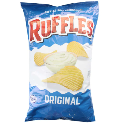 Ruffles Potato Chips Regular 184.2gm