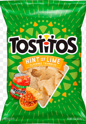 Tostitos RSTC Hint of Lime Chips 283.5G