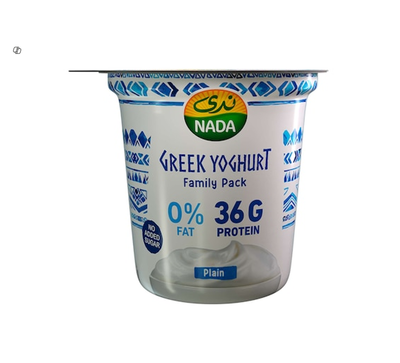 NADA GREEK YOGHURT PLAIN LOW FAT 72G