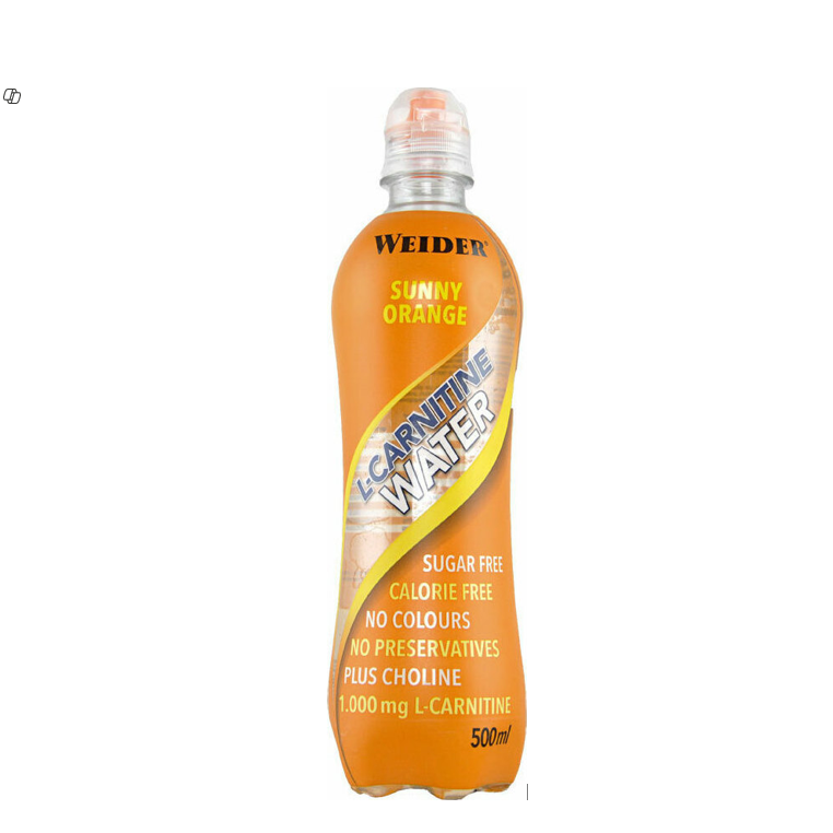 weider sunny orange l-carnitine water