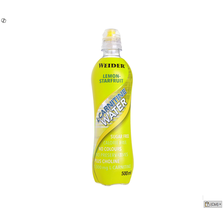 weider lemon-starfruit l-carnitine water